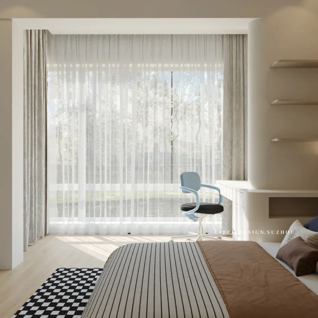 奶油风乐园变奏曲 家装设计丨YIBEI DESIGN SUZHOU-46