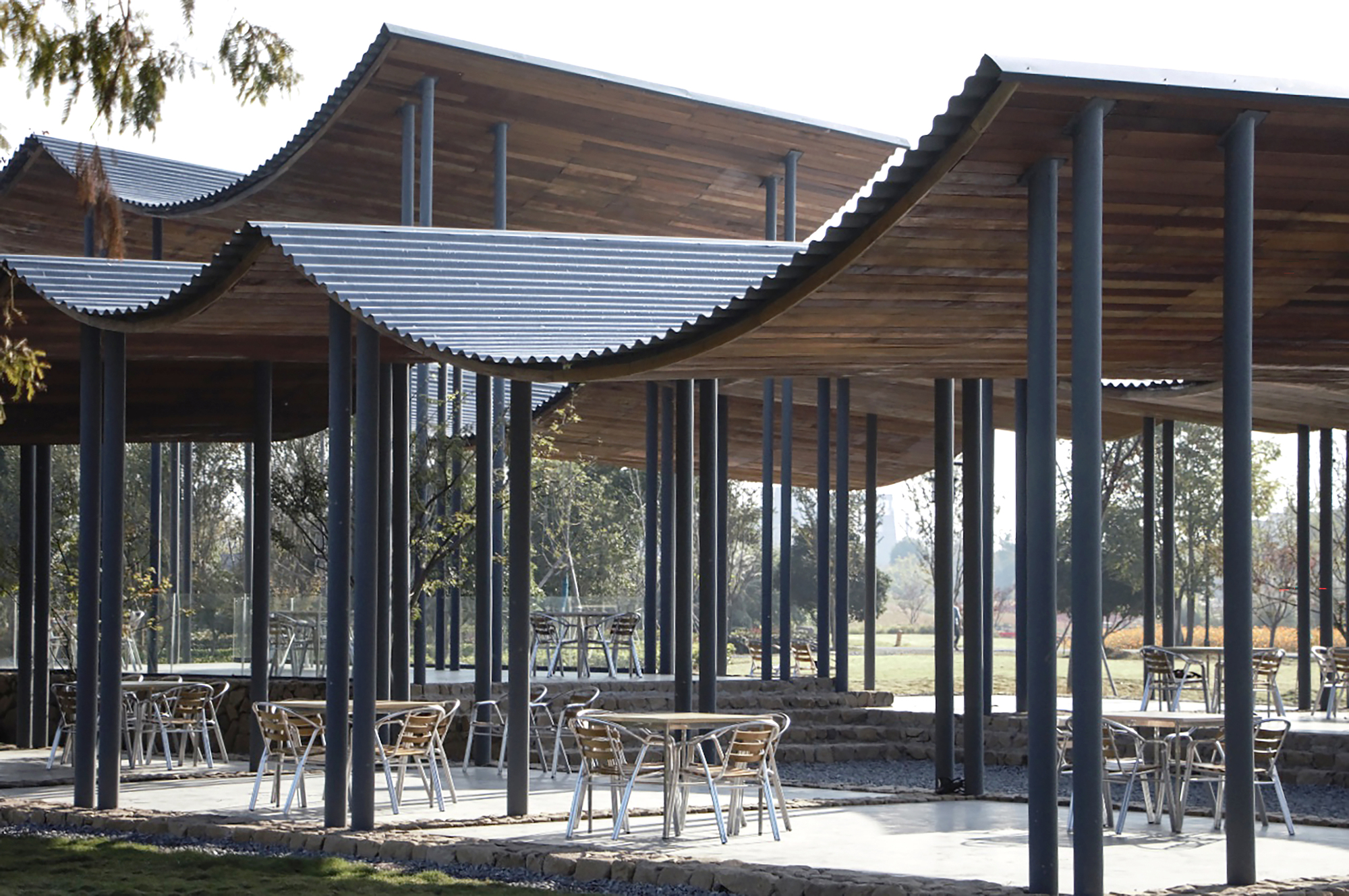 景山花海帐篷亭丨中国杭州-23