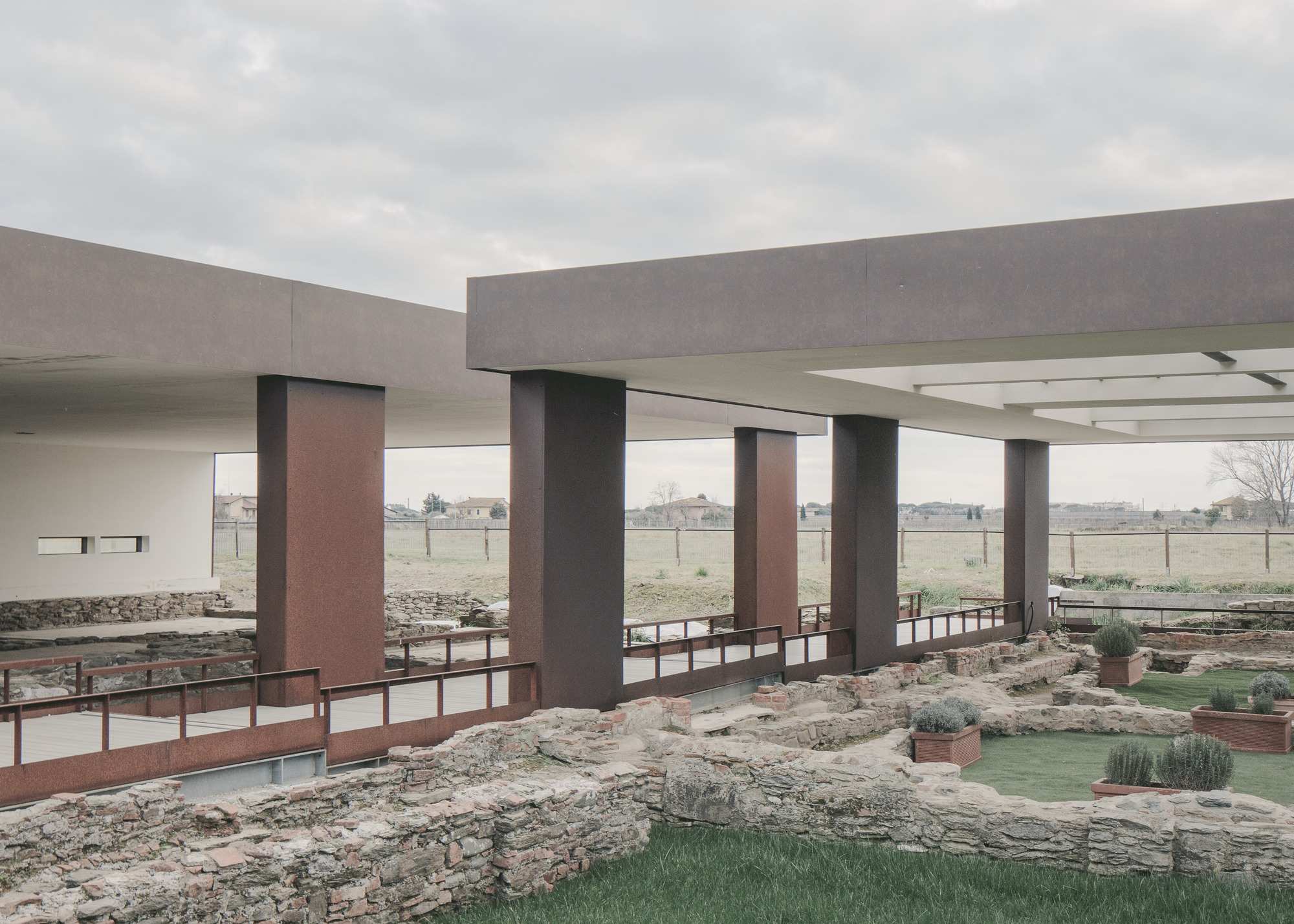 Domus Affreschi 考古建筑覆盖项目丨意大利丨LDArchitects-38