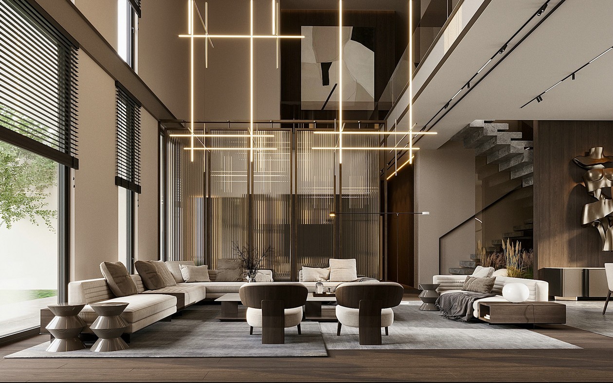 高级色系住宅设计 高级配色，演绎都市万种风情-0