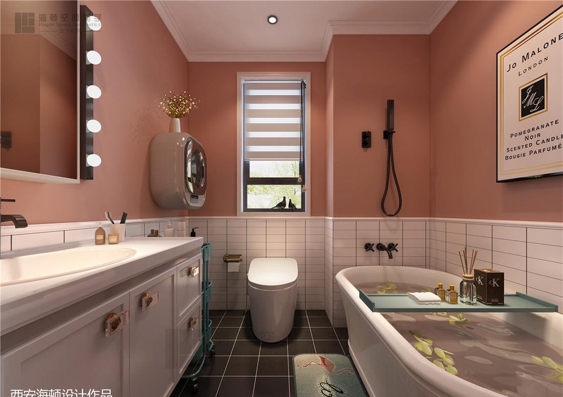 西安群贤道九号 150㎡复古轻奢风 海顿设计展现定制魅力-49