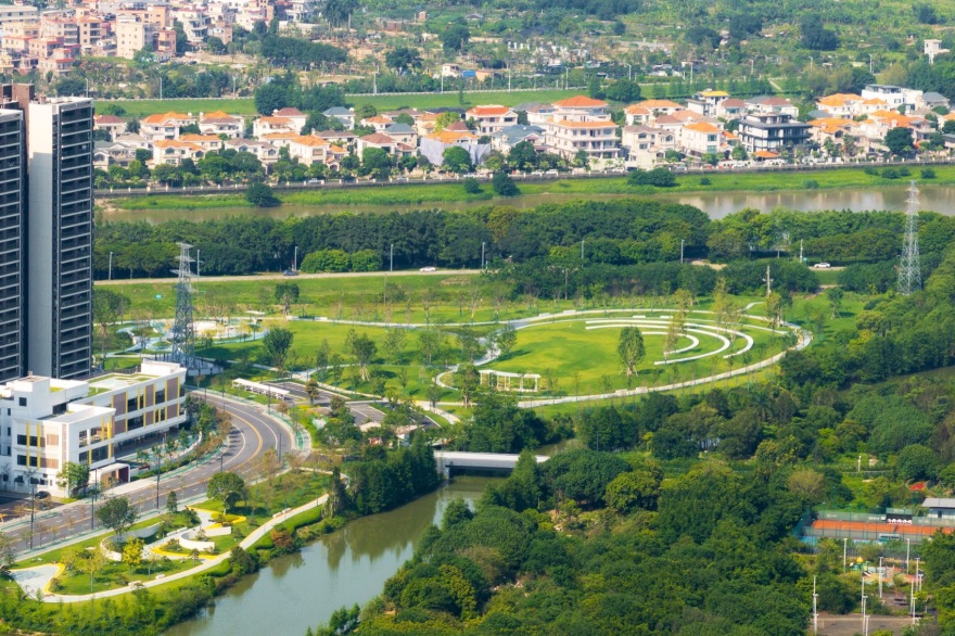 和祐国际医院人才社区配套公园,和祐国际医院外市政公园丨中国佛山丨广东天元建筑设计有限公司(睿住天元)-9