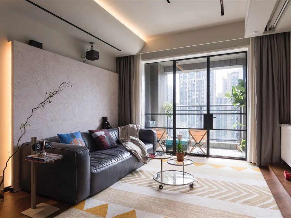 现代 80㎡一人一狗的小户型丨中国-2