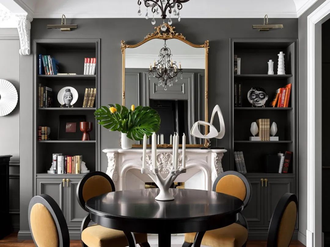 巴黎风格公寓设计丨Mila Morgunyan-11