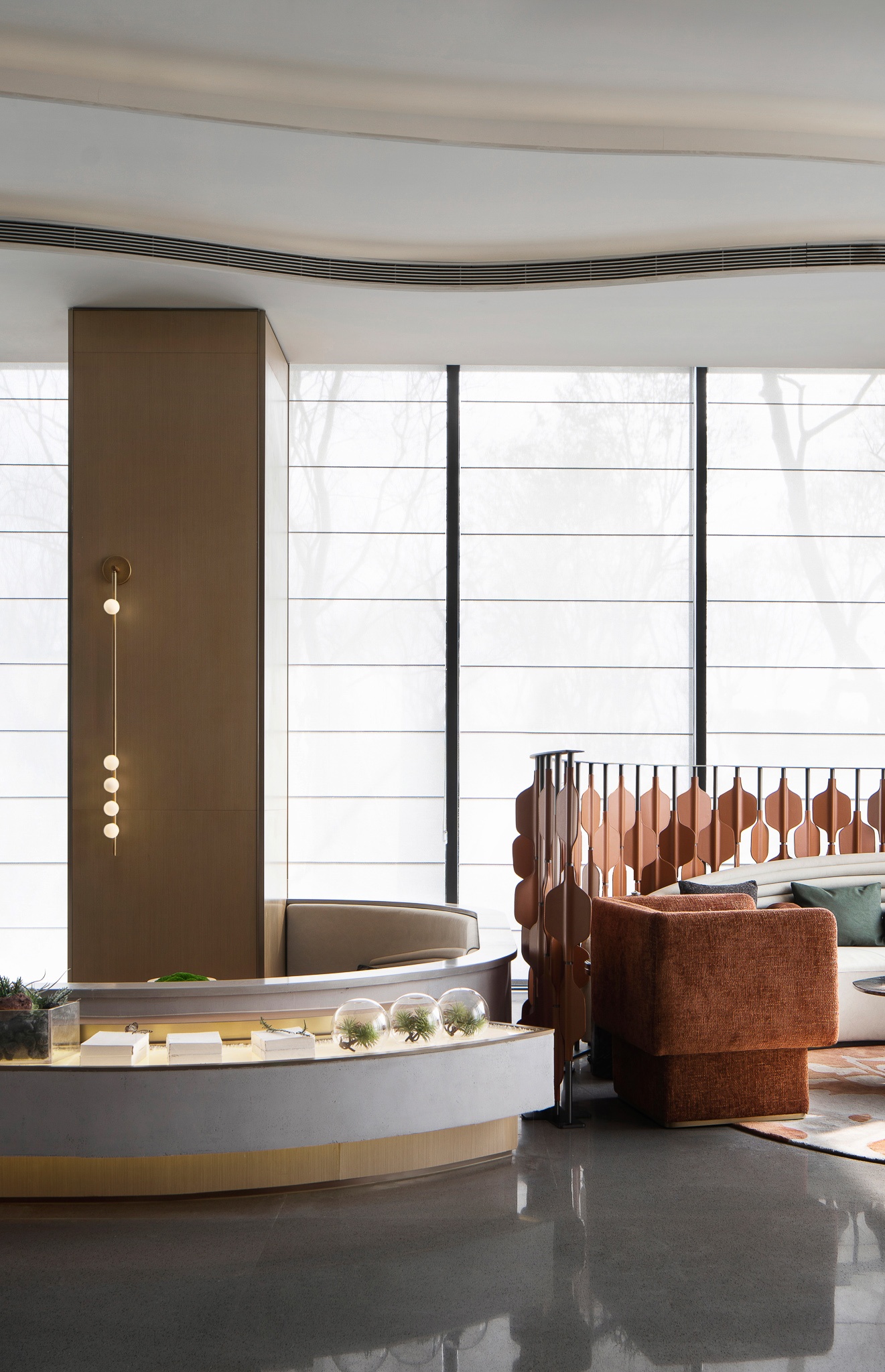 西安招商雍澜湾售楼处丨中国西安丨布鲁盟设计-59