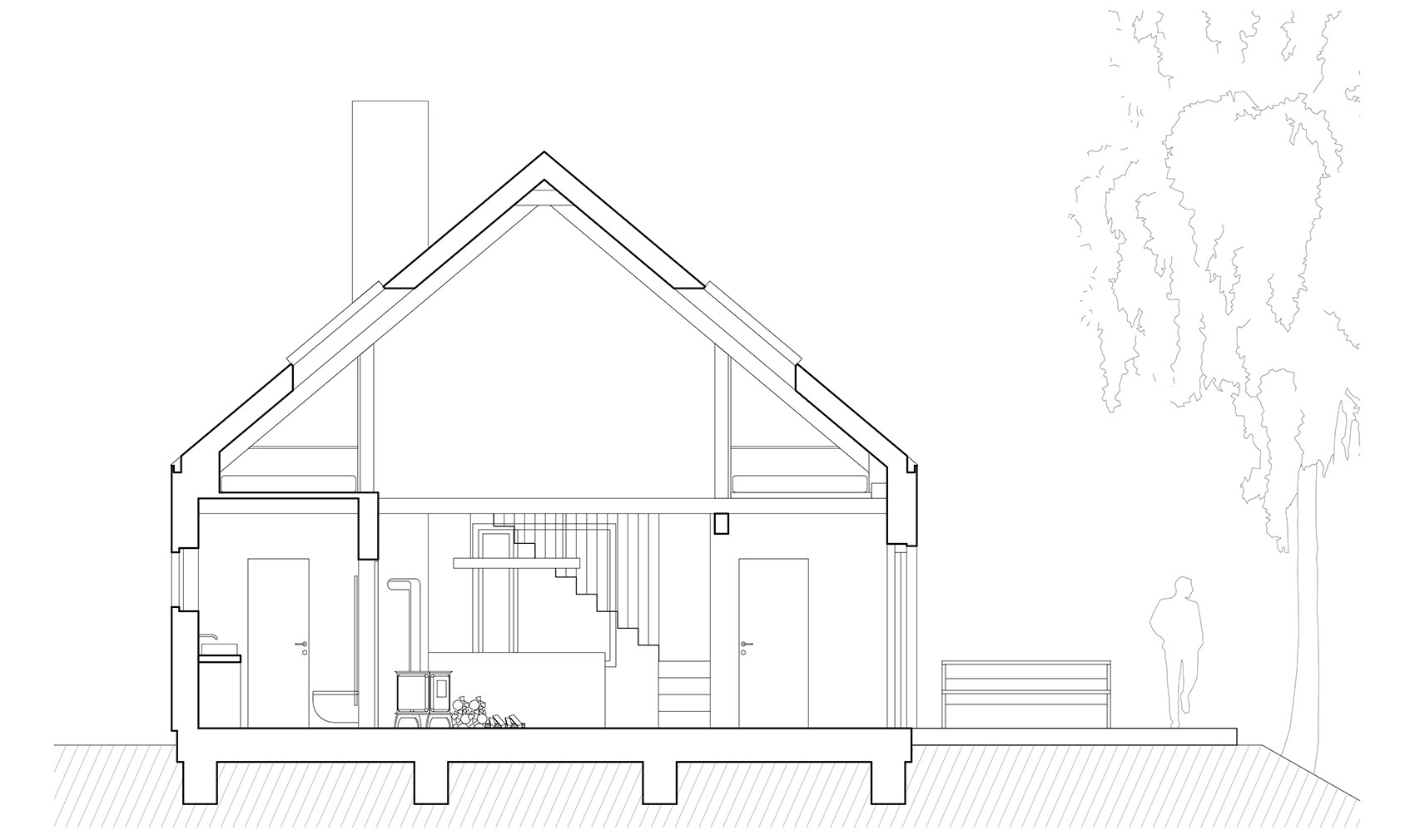 捷克 HYTTA 度假屋丨Adam Hofman + Dominik Ilichman-70