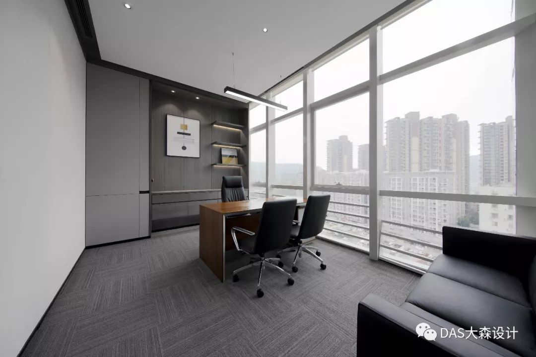 金地代建总部办公——现代精致的科学筑家空间-14