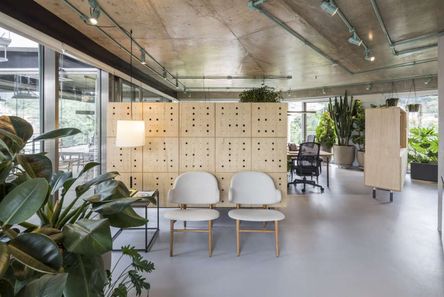 巴西 Rizoma 品牌办公室的“都市丛林”设计-16