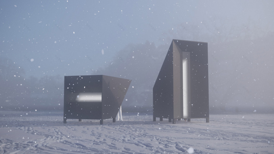 Toronto 冬季海滩站设计亮相 多样风格探索户外空间-0