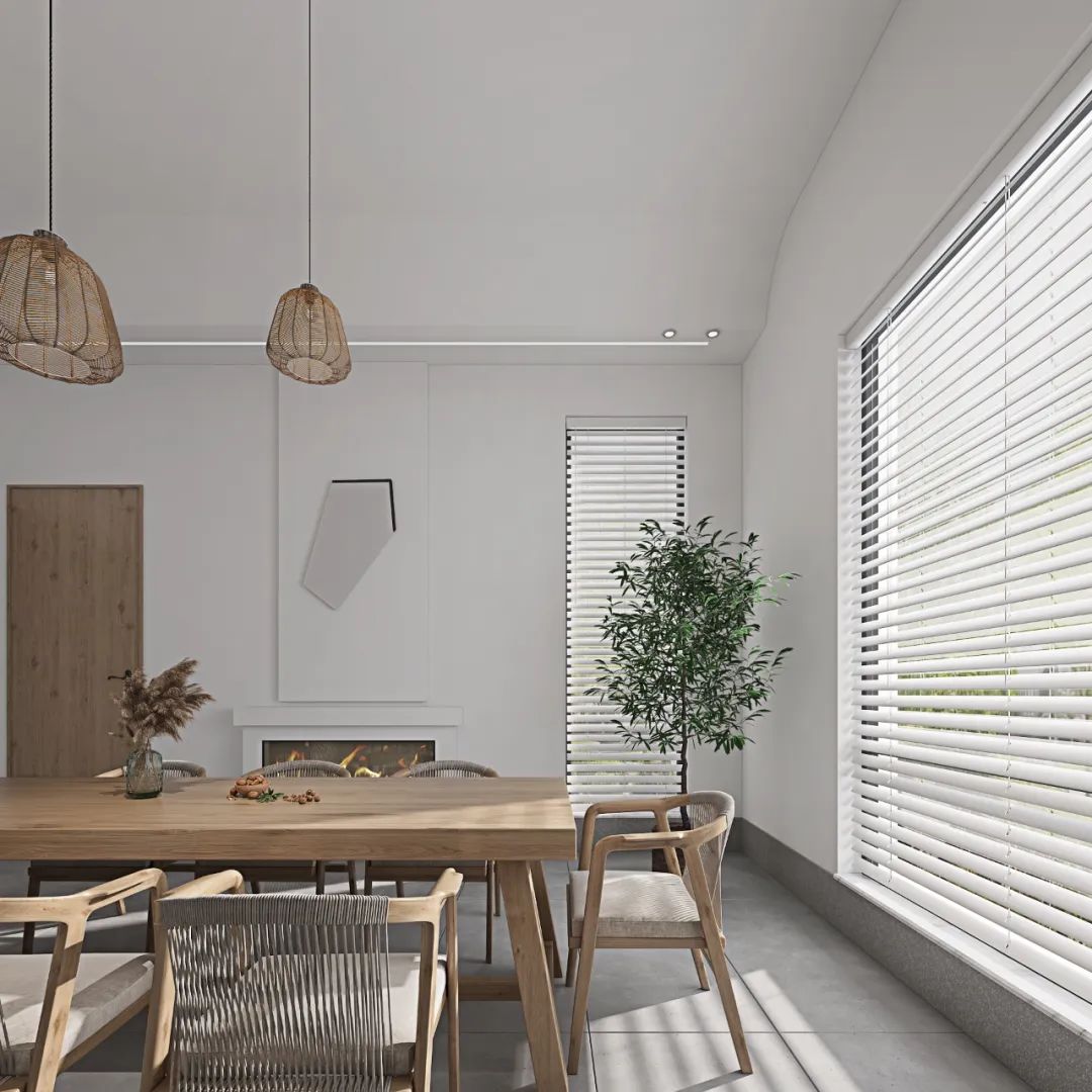 《橙熹设计》 | 宁波 280m²自然简约别墅,打造温馨诗意的春秋家园-28