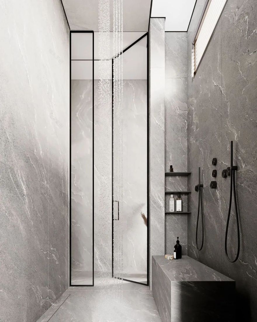 735㎡现代极简别墅设计丨LeQB Architects-78