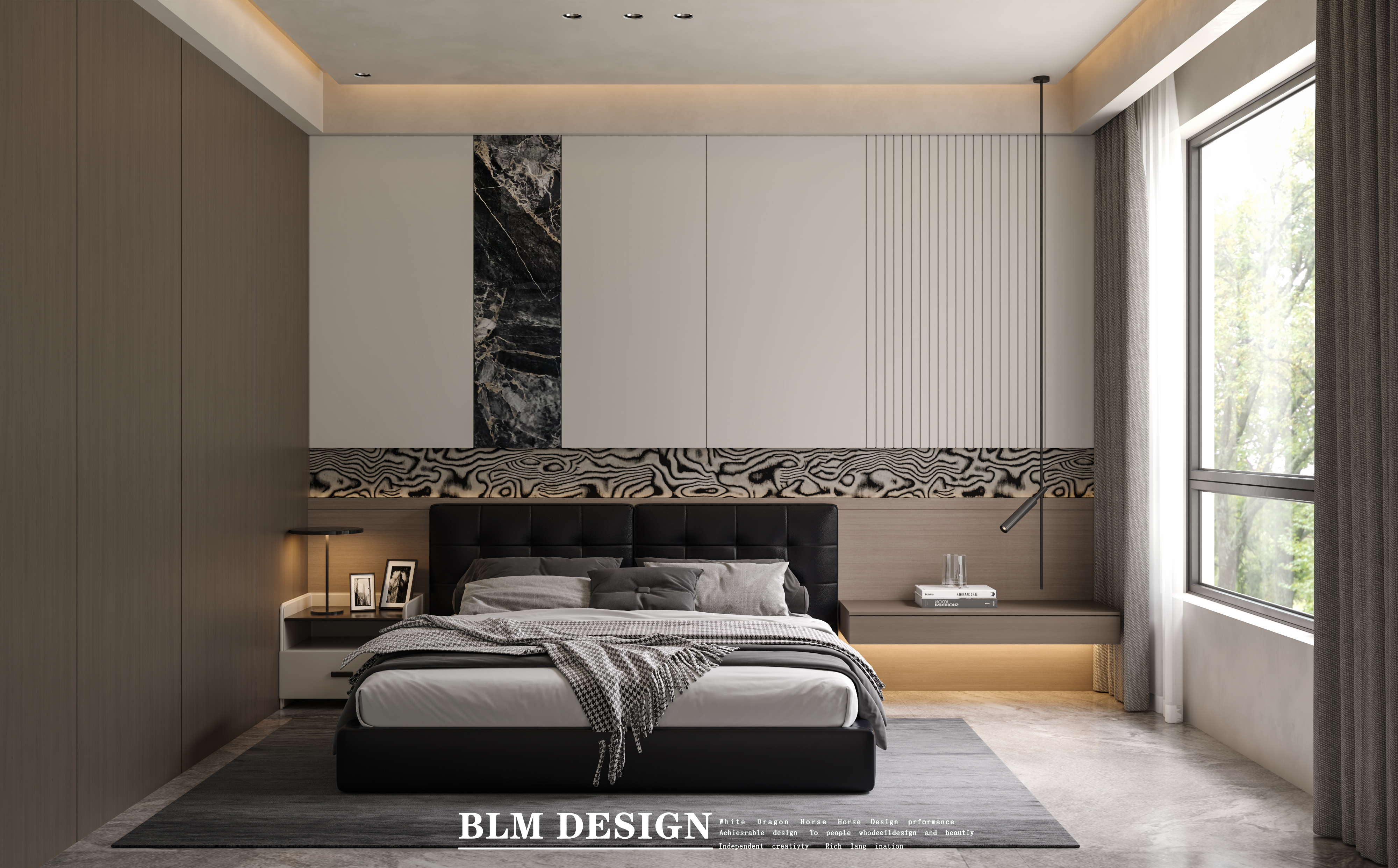 轻奢风别墅案例-10