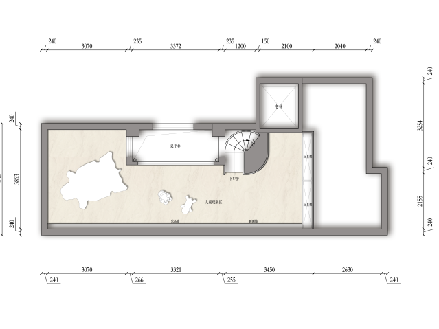 重庆紫檀庄园1300m²曲境别墅丨中国重庆丨美及空间设计-96