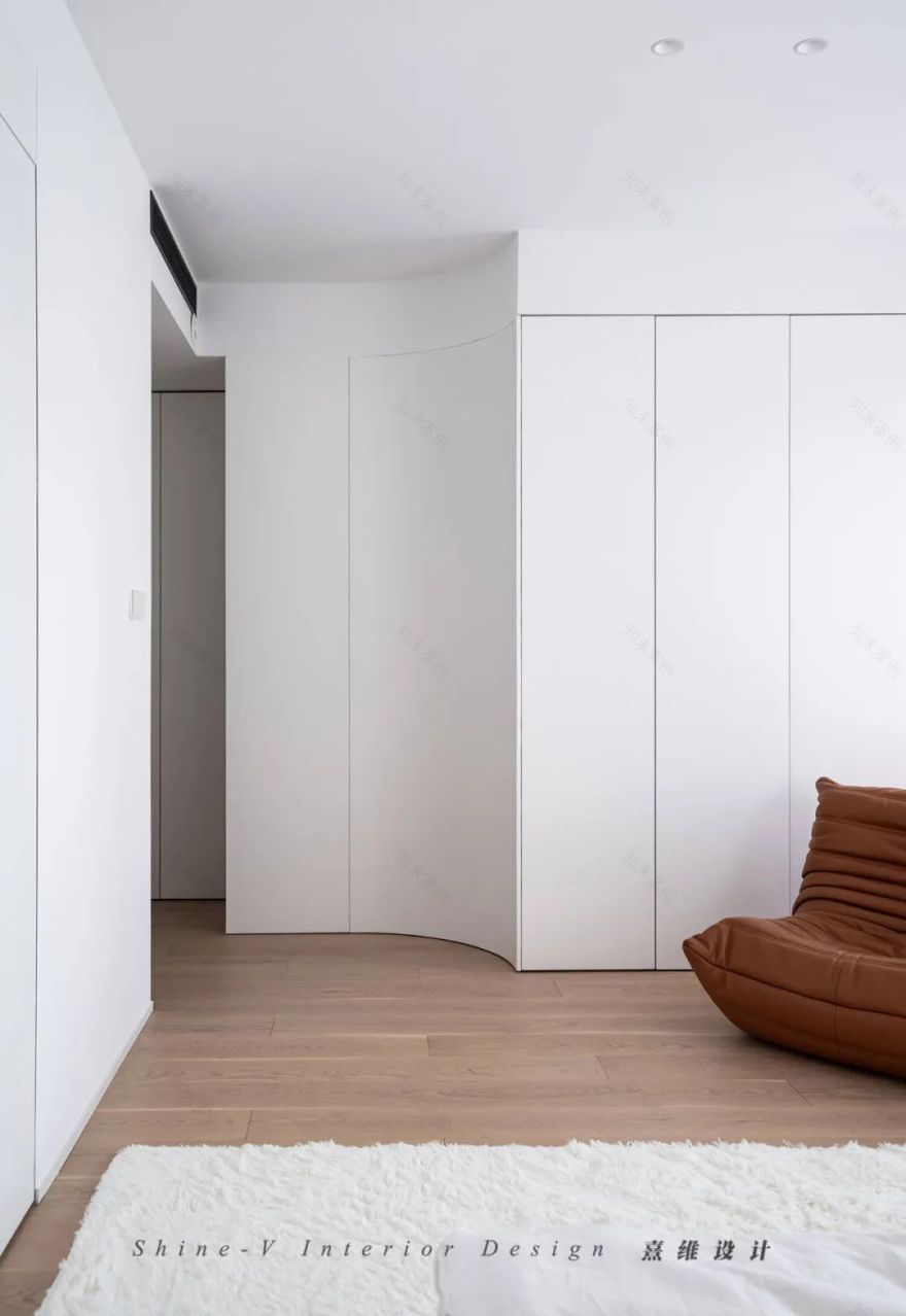 《不繁》极简风格精装房改造,打造空灵静美空间-82