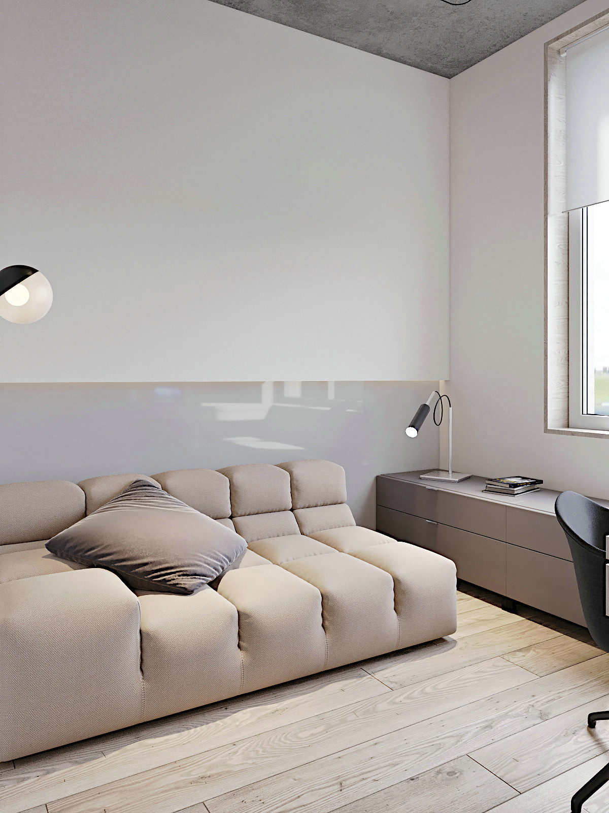 北欧风灰绿设计，展现纯粹魅力-51