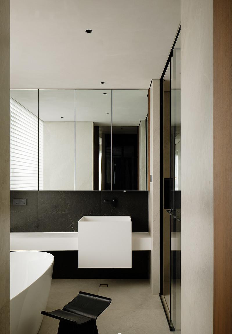 湖景大平层，生活的尽头是极简-61