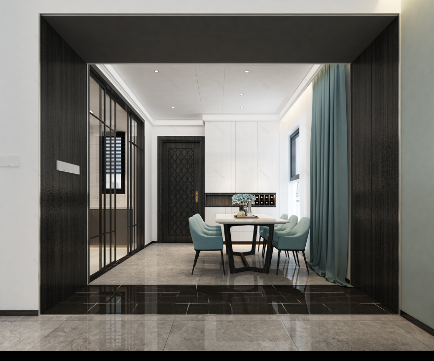 现代简约风打造 100㎡精致温馨家-10