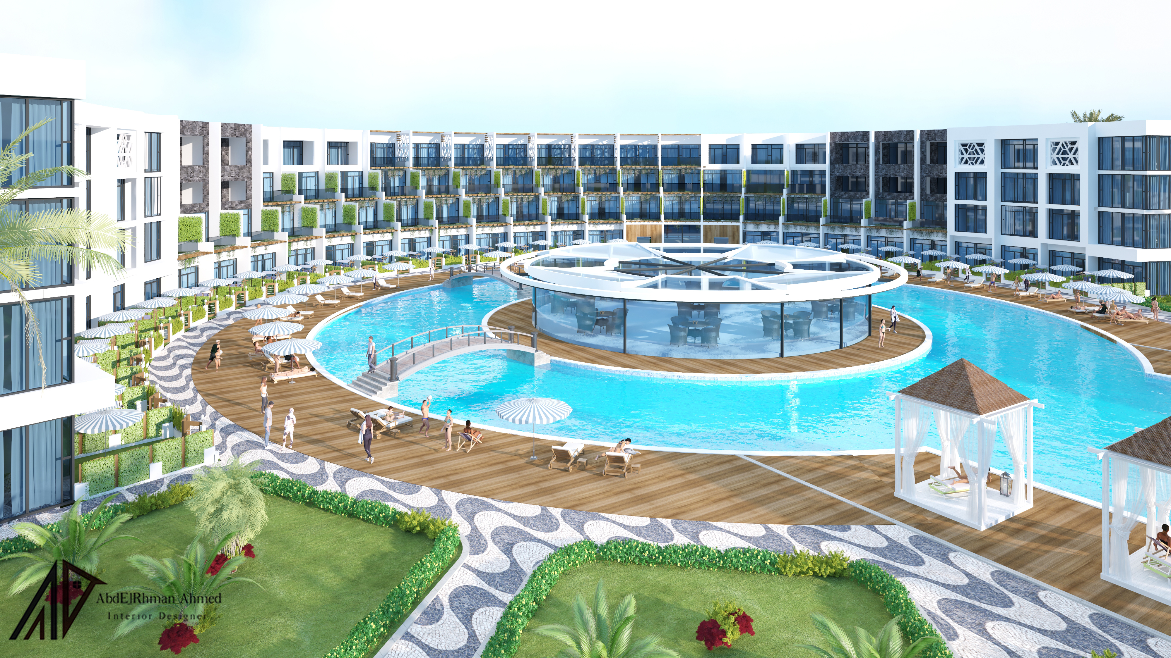 Tourist hotel in Marsa Matrouh ( Team work )-5