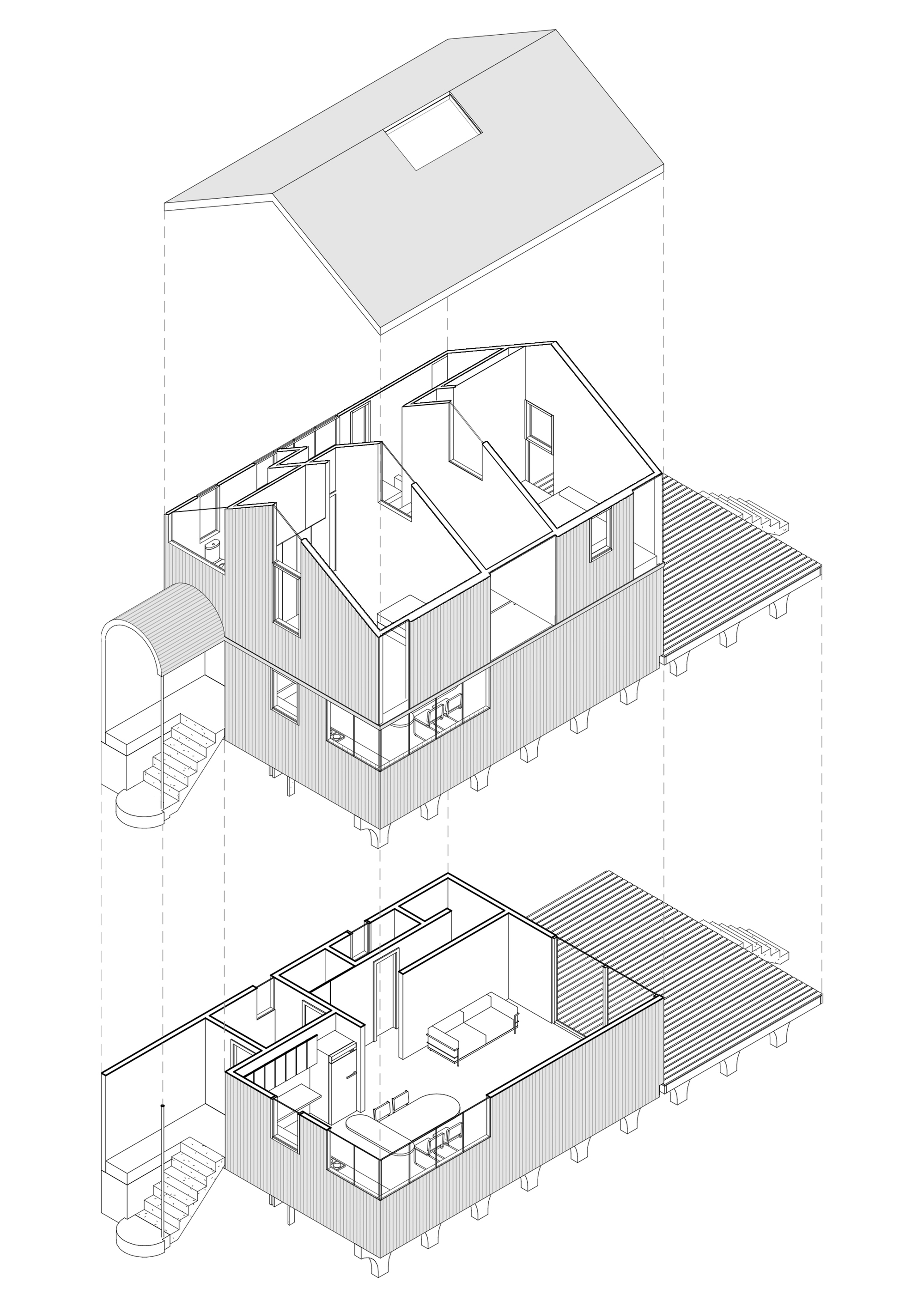 森林里的房子丨智利丨Daiber & Aceituno Arquitectos-36