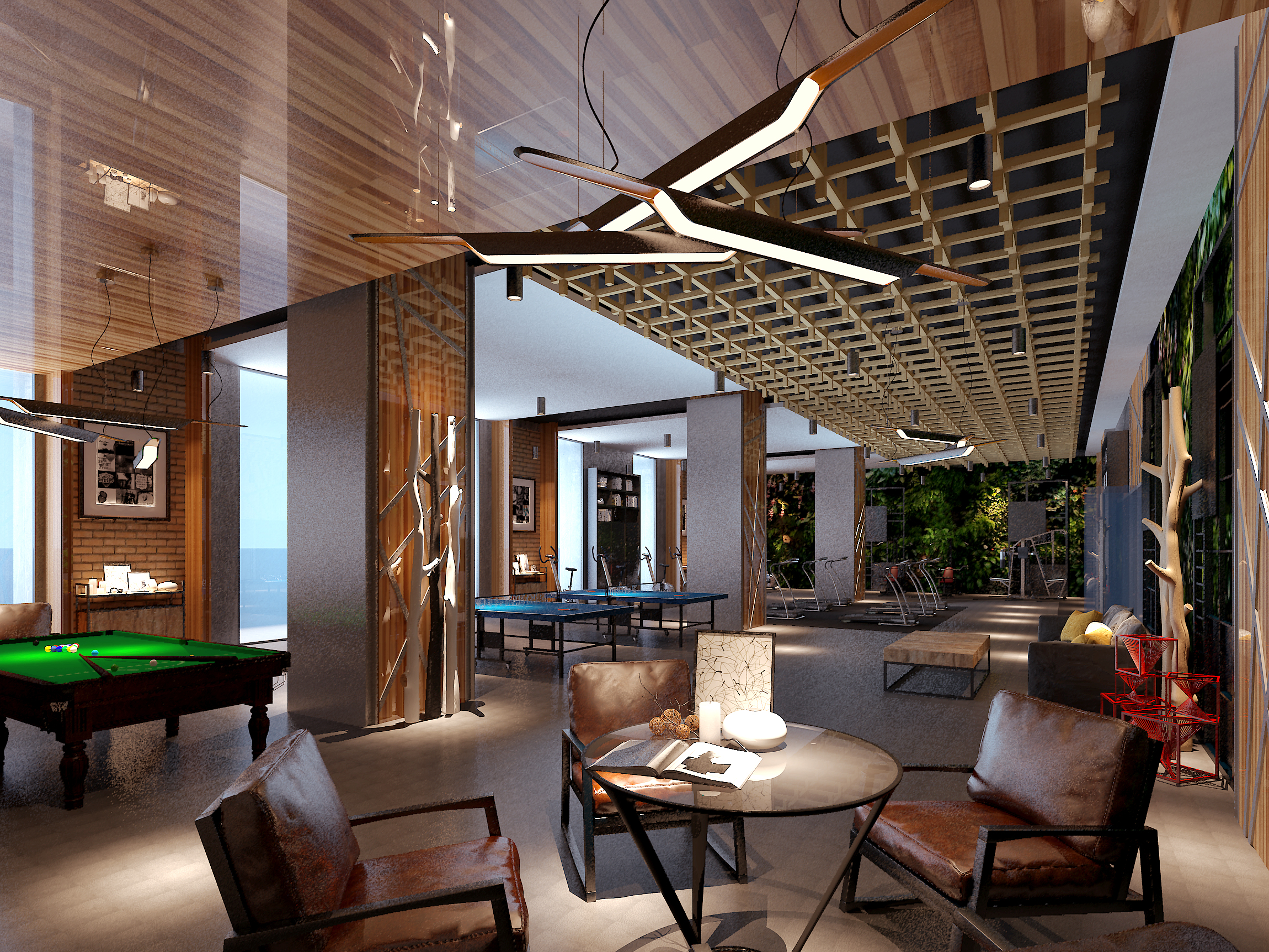 运动,休闲,读书的多功能空间设计丨中国重庆丨重庆出版社艺术设计有限公司-6