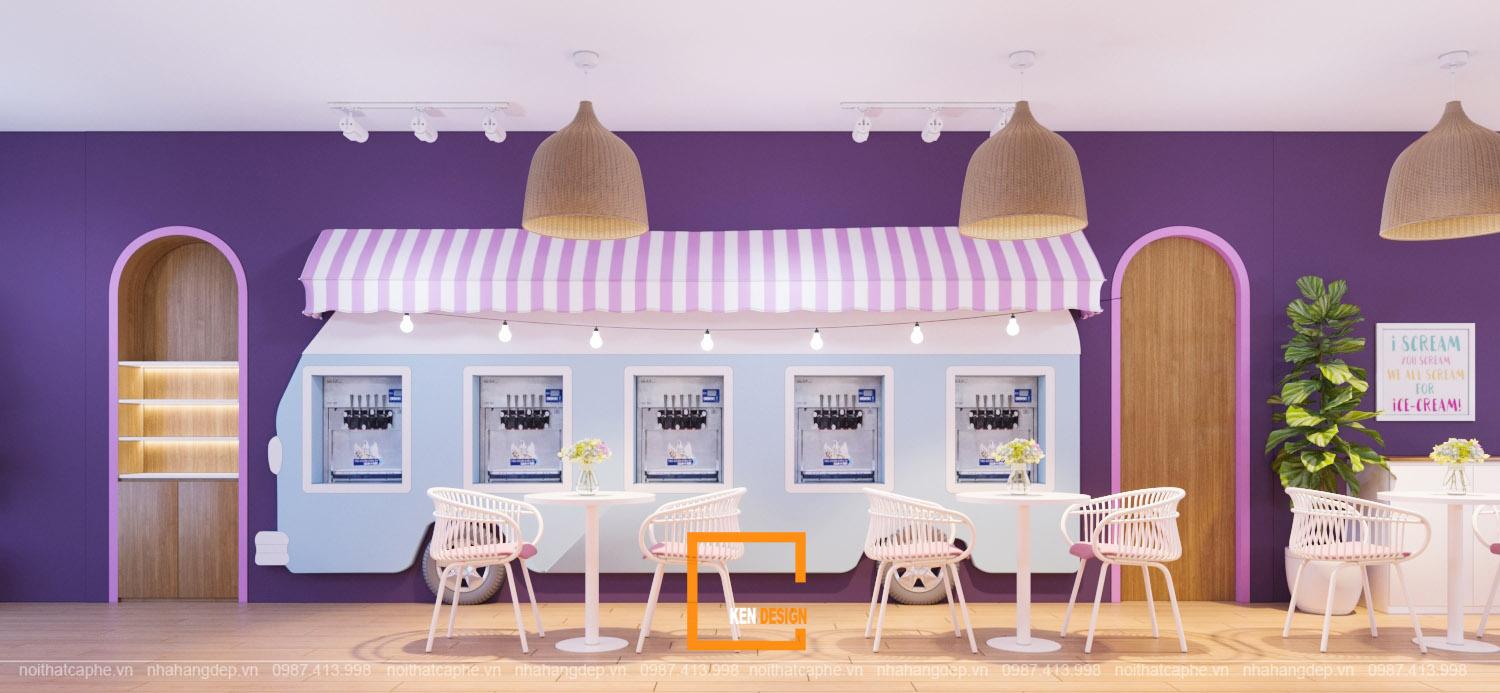 Rainbow Yogurt冰淇淋店（芽庄禄清分店）设计丨越南丨Ken Design-25