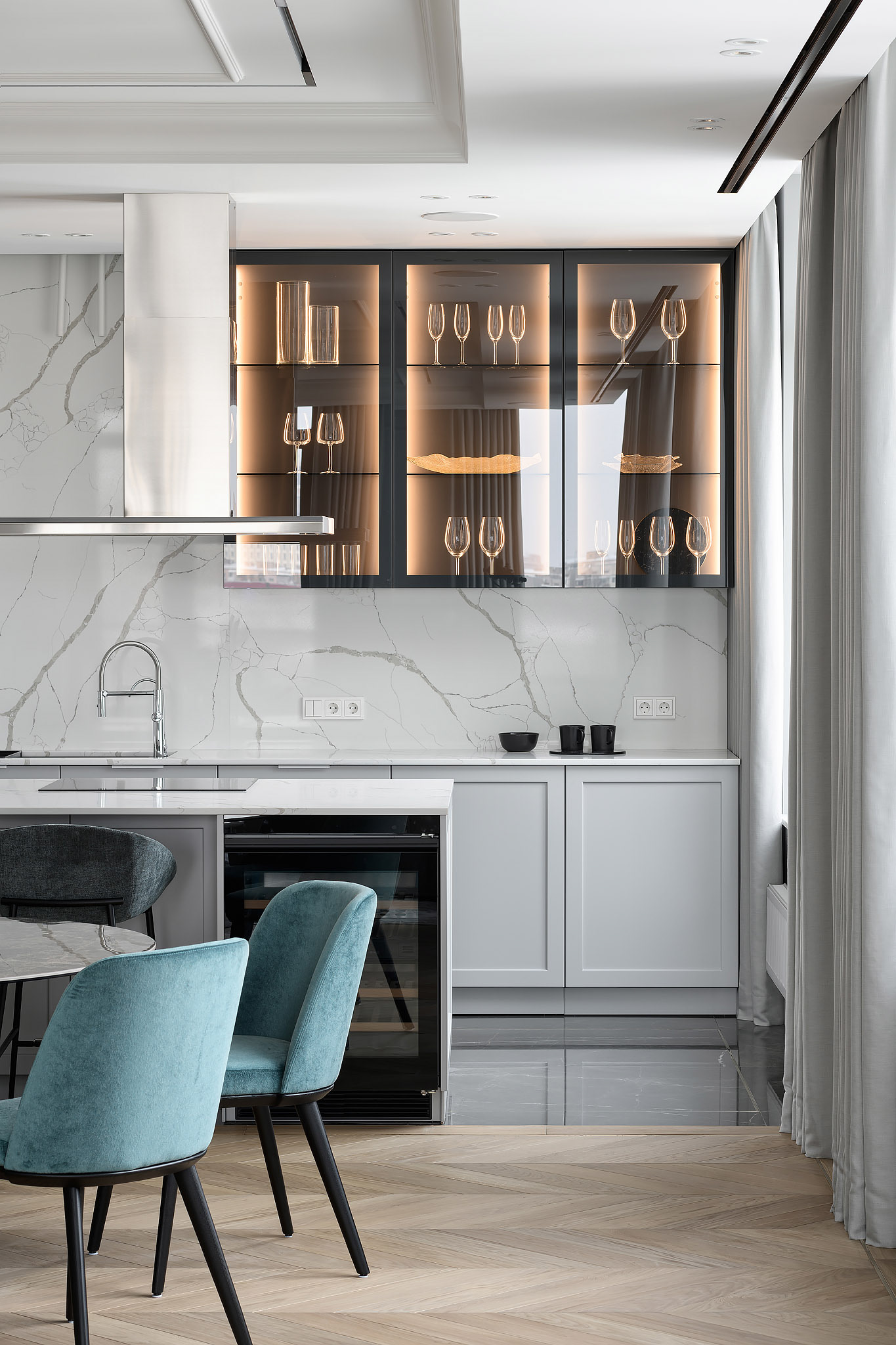 TETRIS·Grey Emerald 公寓丨乌克兰基辅丨S+O architects-12