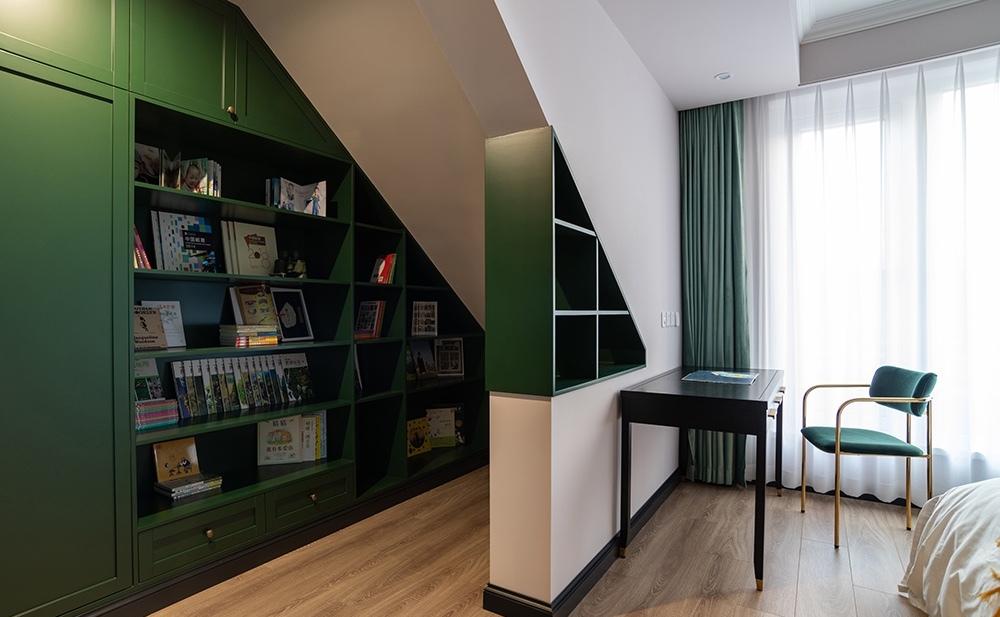 幸福格色平层设计 | 阖家欢享的温馨空间-48