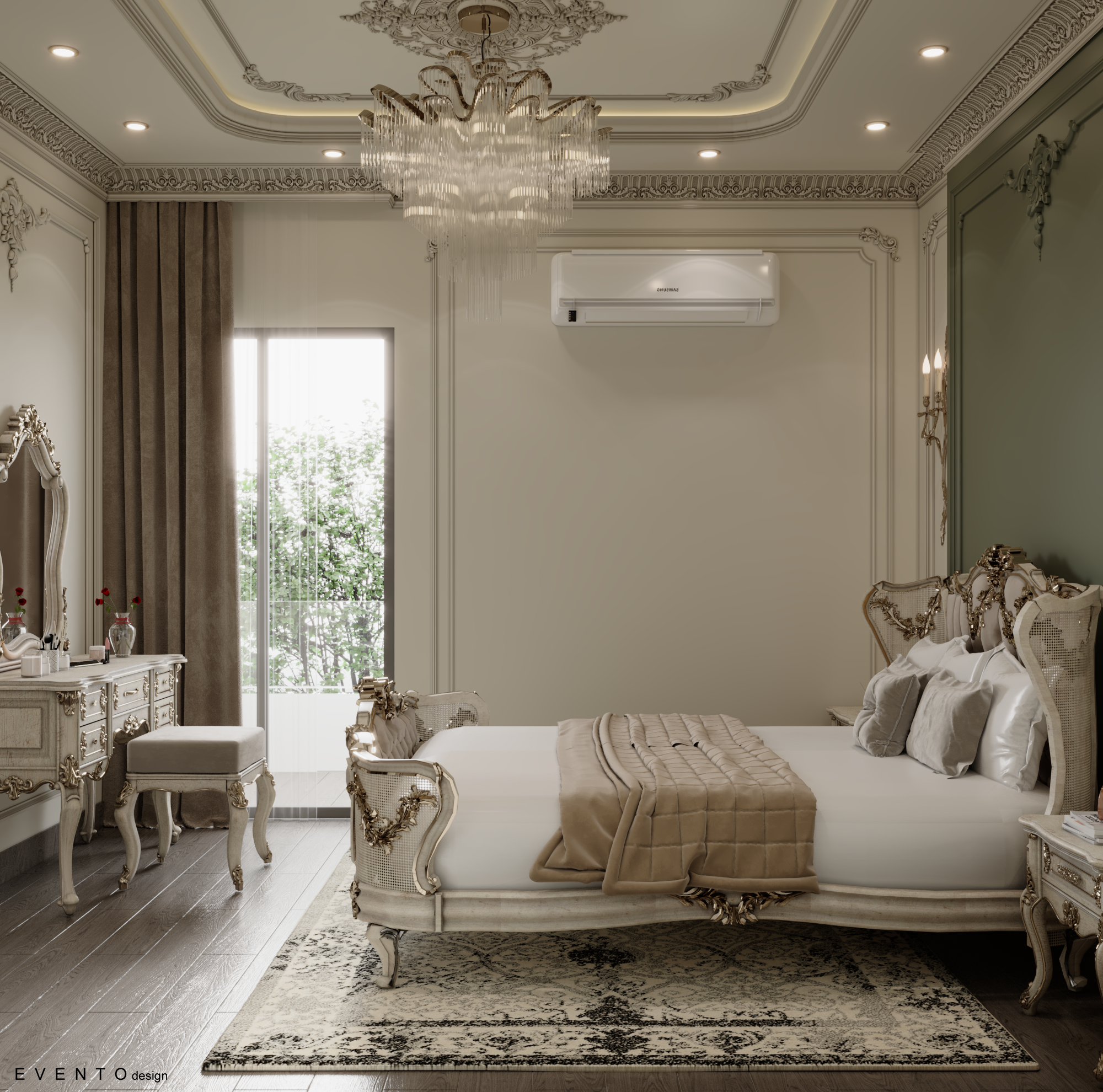 Neoclassic Masterbedroom-3
