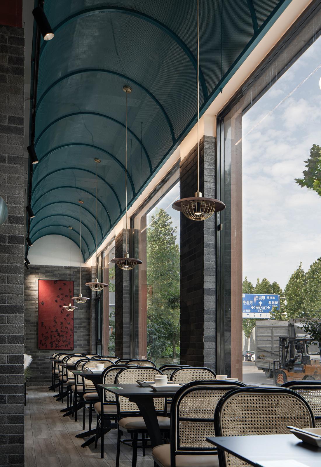 叁拾伍丨快餐店丨丰源烩面--餐饮店面设计-11