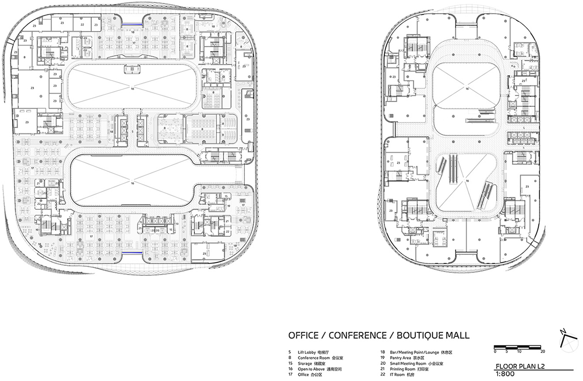 无限极广场丨中国广州丨Zaha Hadid Architects-95