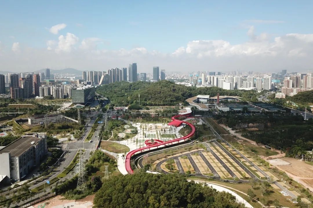 深圳最美“红飘带”绽放 创想湾区生态运动“新生摇篮”-9