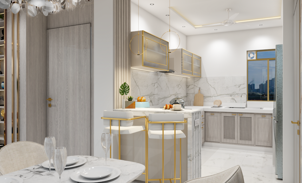 RESIDENTIAL PROJECT - LIVING/DINING & KITCHEN SPACE-3