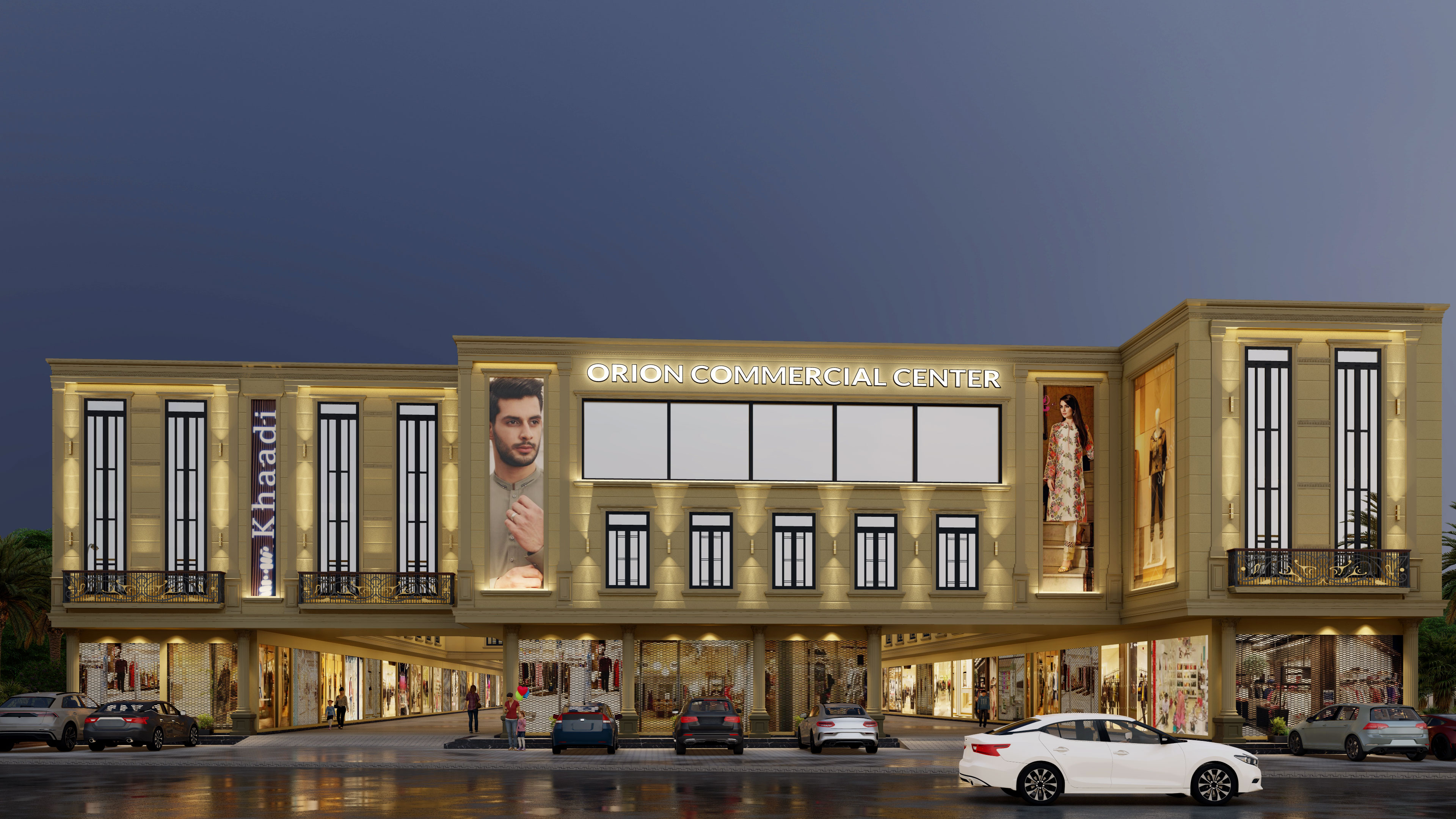 Orion 商业中心外观设计-28