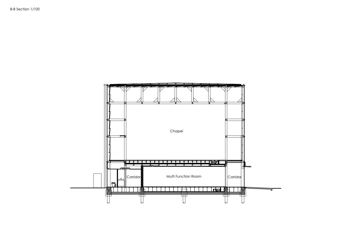 Niijima Gakuen Junior College Hall & Chapel / Tezuka Architects-42