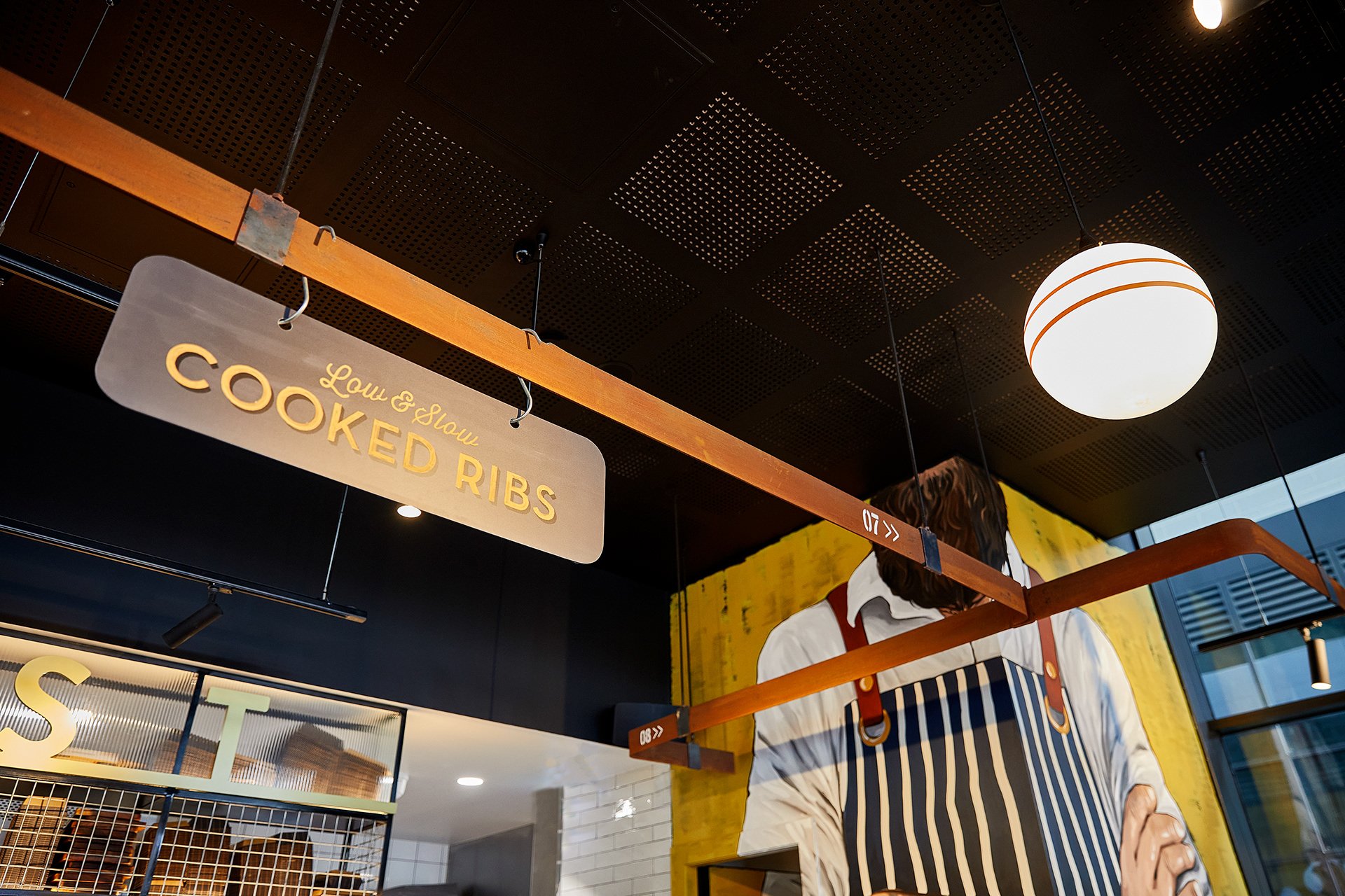 Ribs & Burgers · Bella Vista 餐厅设计丨澳大利亚新南威尔士丨Design Partnership Australia-71