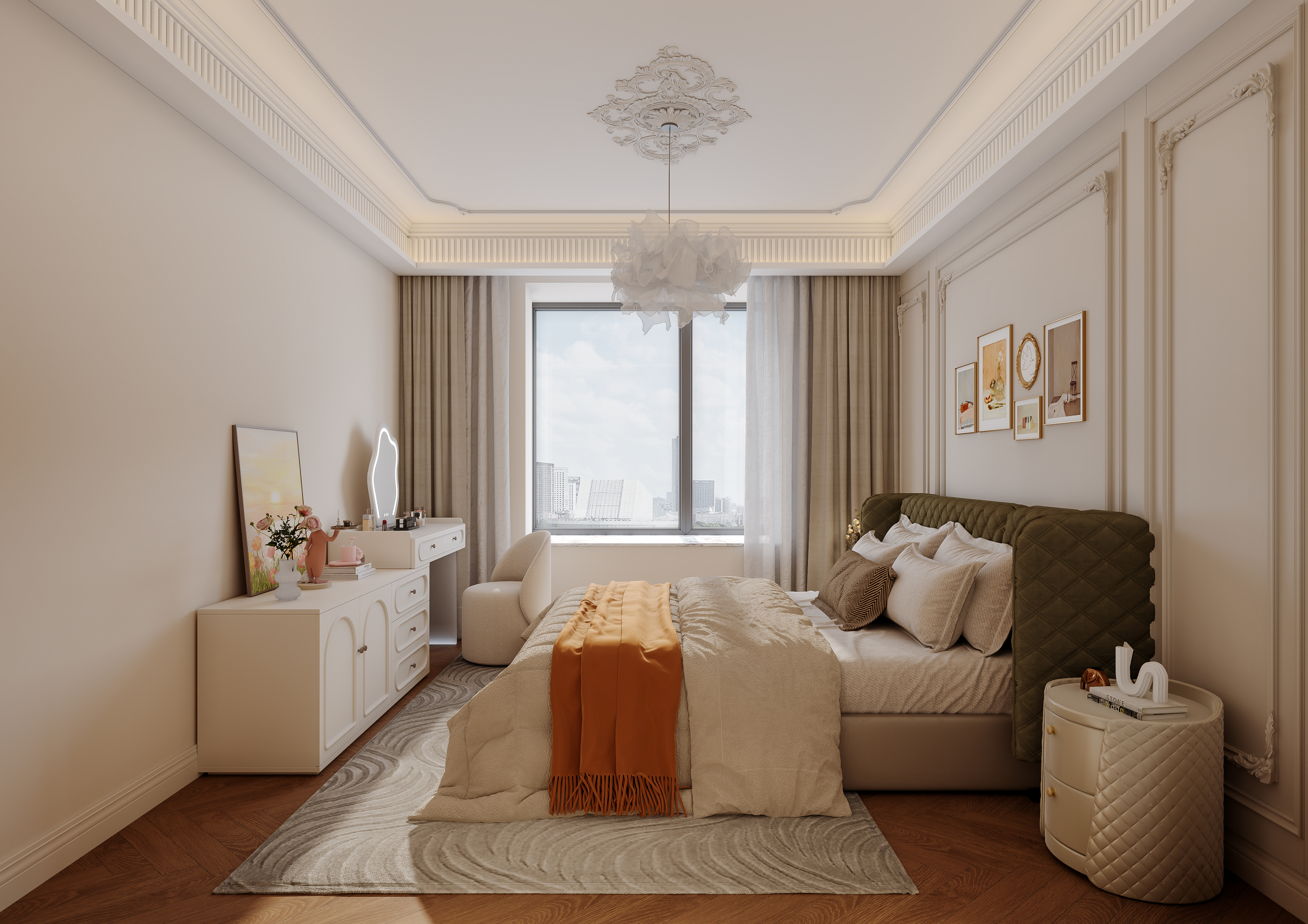 新华路法式中古公寓空间设计-21