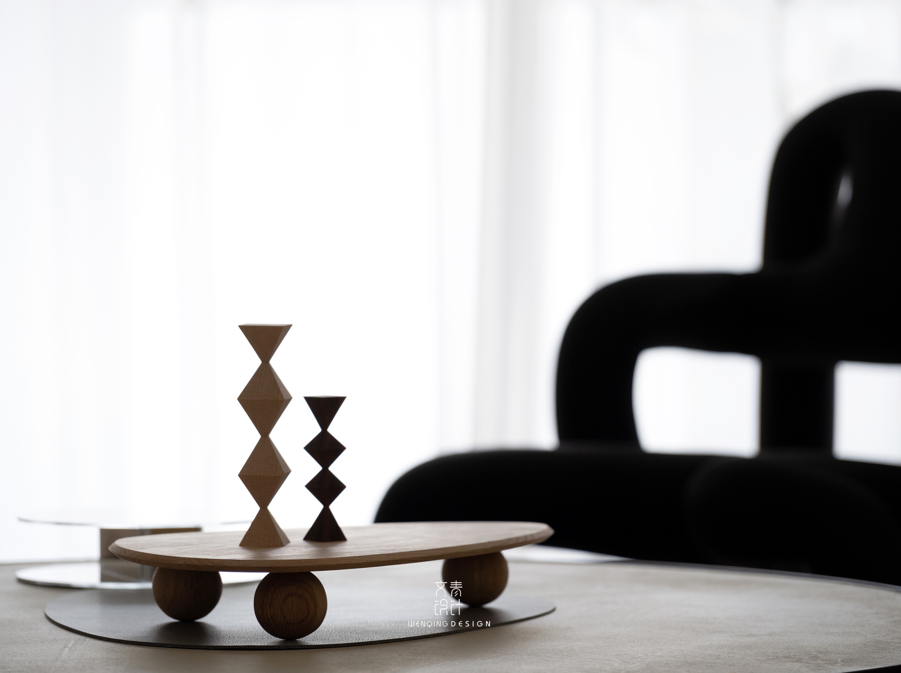 圆峤丨点线面和谐组合，营造流线游离空间-32