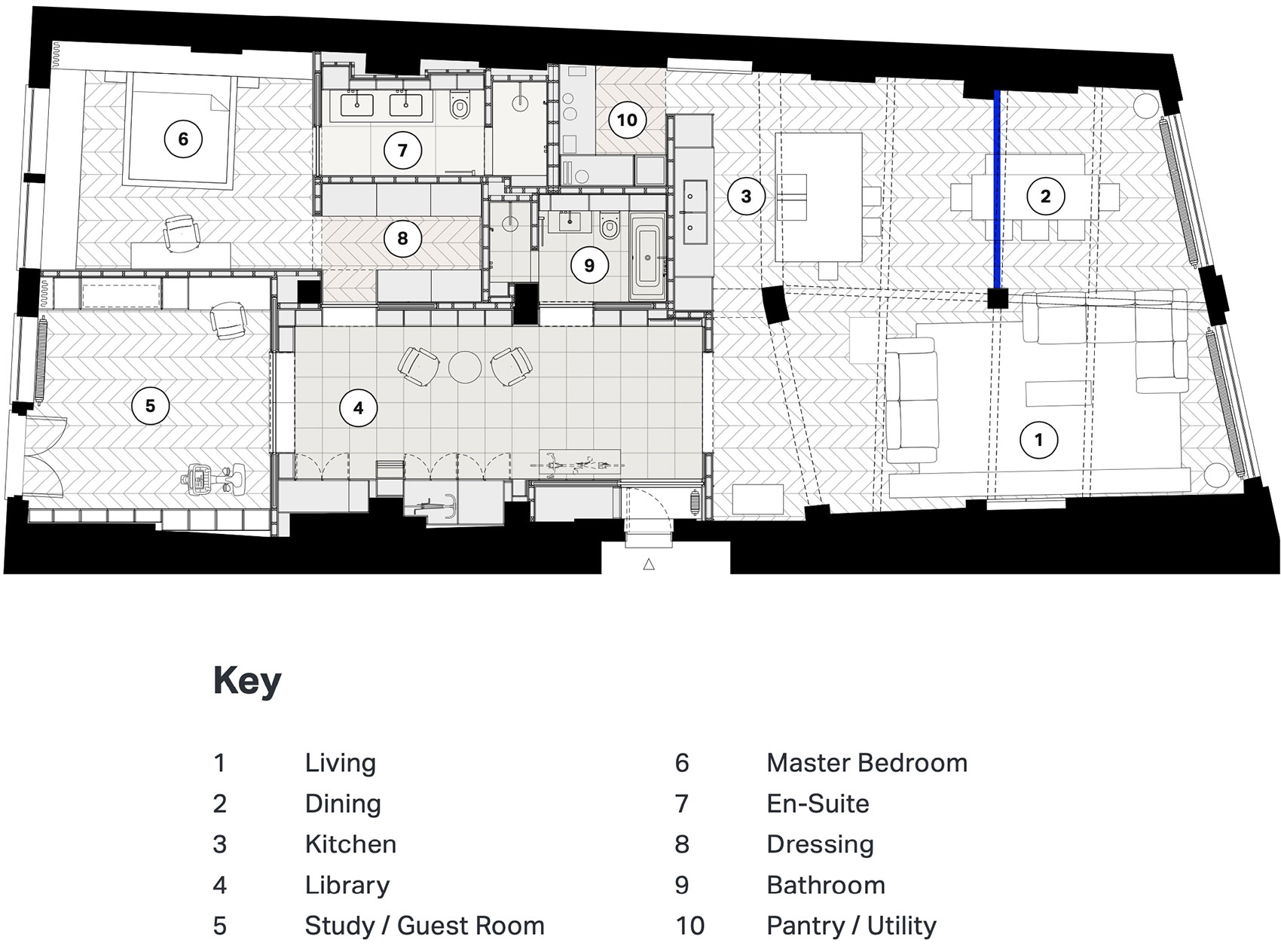 圣约翰街公寓丨英国伦敦丨Emil Eve Architects-11
