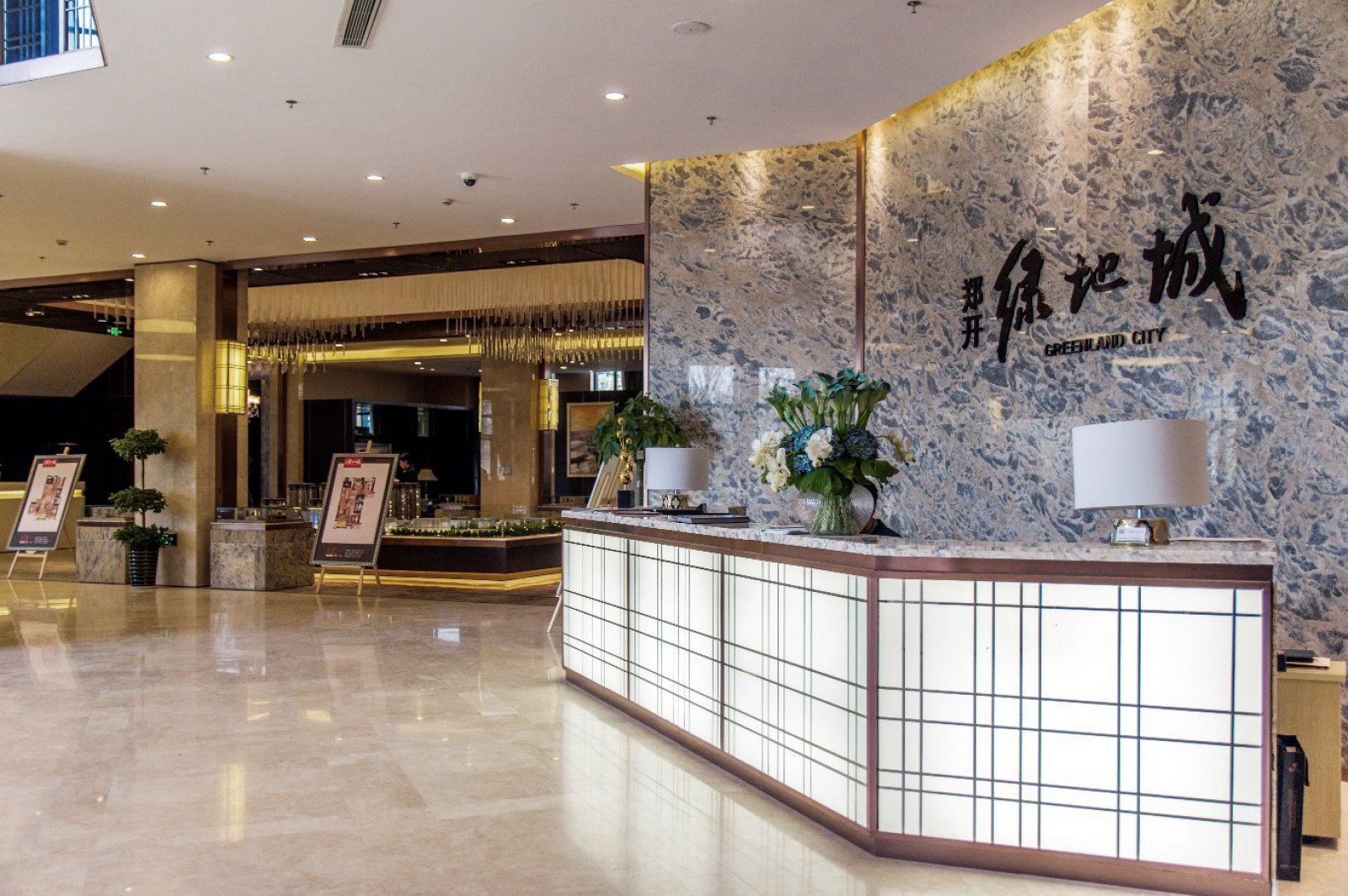 河南开封绿地城售楼处  彼勒建设-3