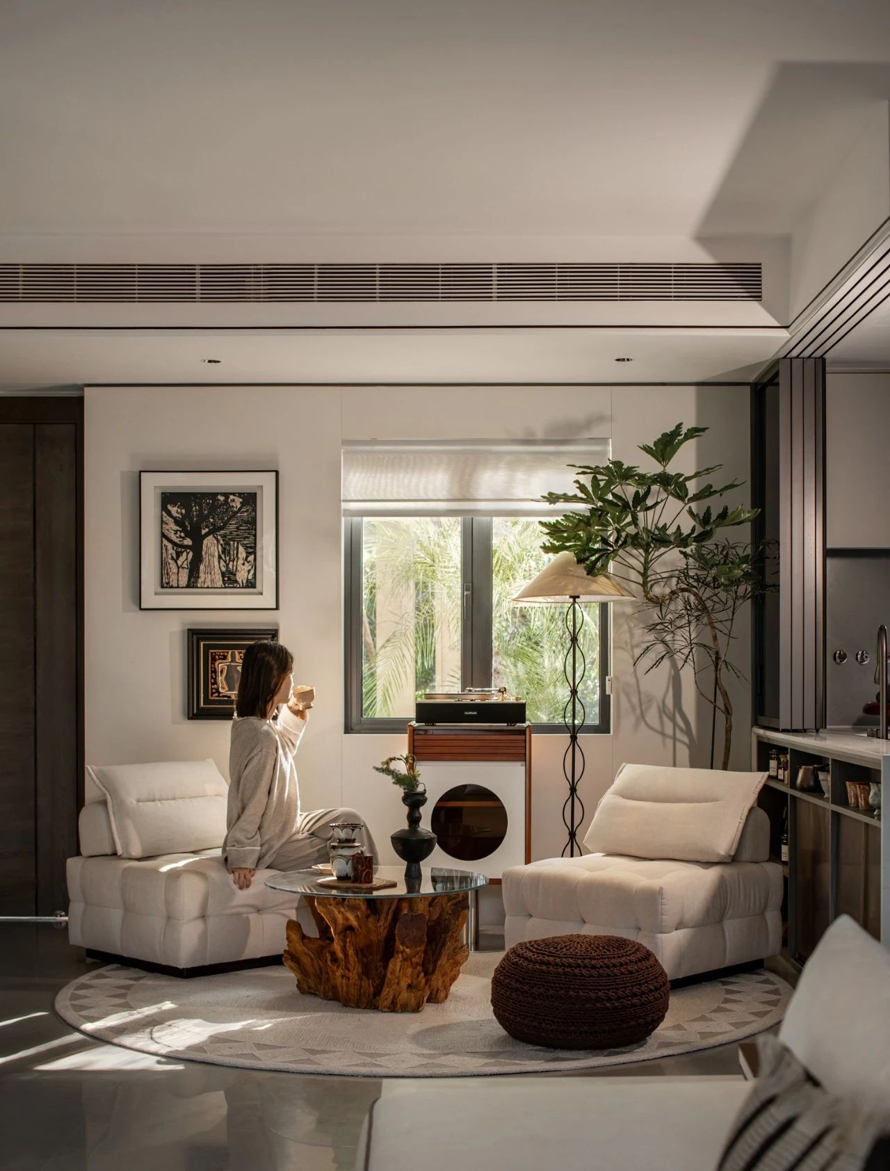 广东 120㎡与毛孩子生活的家丨中国佛山丨UHOUSE DESIGN(优豪斯空间设计)-13