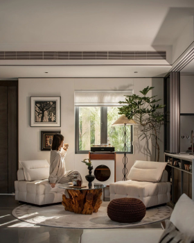 广东 120㎡与毛孩子生活的家丨中国佛山丨UHOUSE DESIGN（优豪斯空间设计）