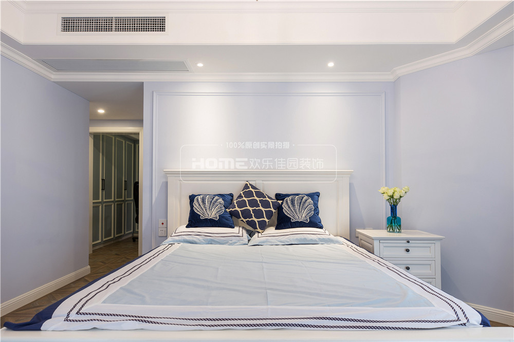 现代美式四口之家,色彩碰撞出的生活浪漫-57