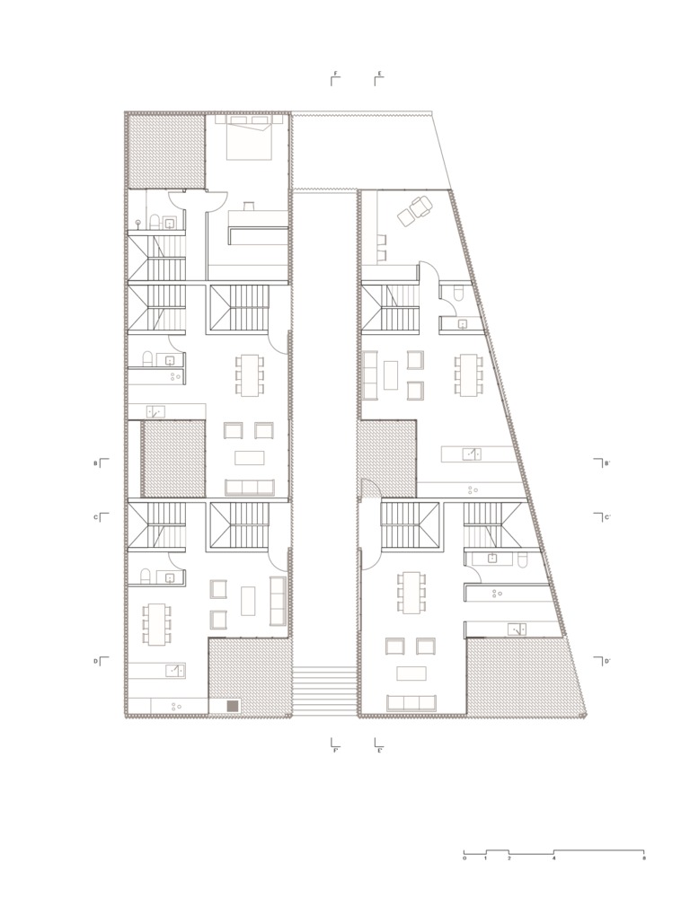 墨西哥城市民公寓 | 创新组织挑战传统垂直住宅-37