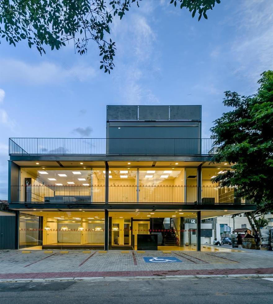 巴西 Imobiliária Kogake 办公楼 | 简约现代,开放互动-1