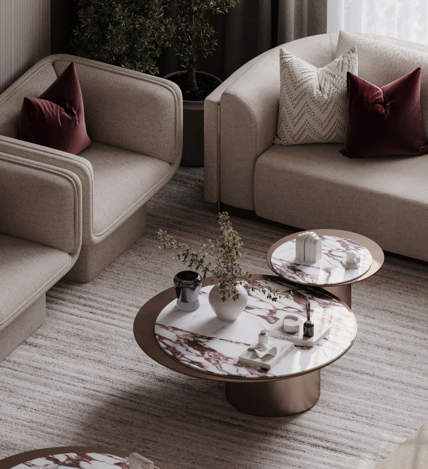 客厅丨沙特阿拉伯吉达丨SALMA AHMED-5