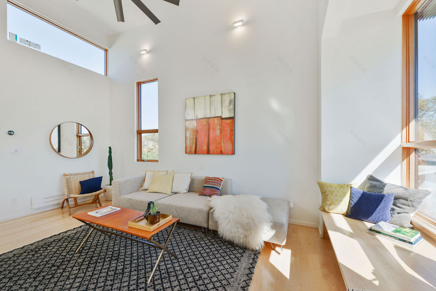 Townhouses Full of Warmth and Comfort Built in the City of Berkeley in California-16