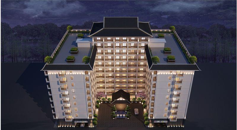 北京灵创艺轩酒店公寓丨中国北京-10