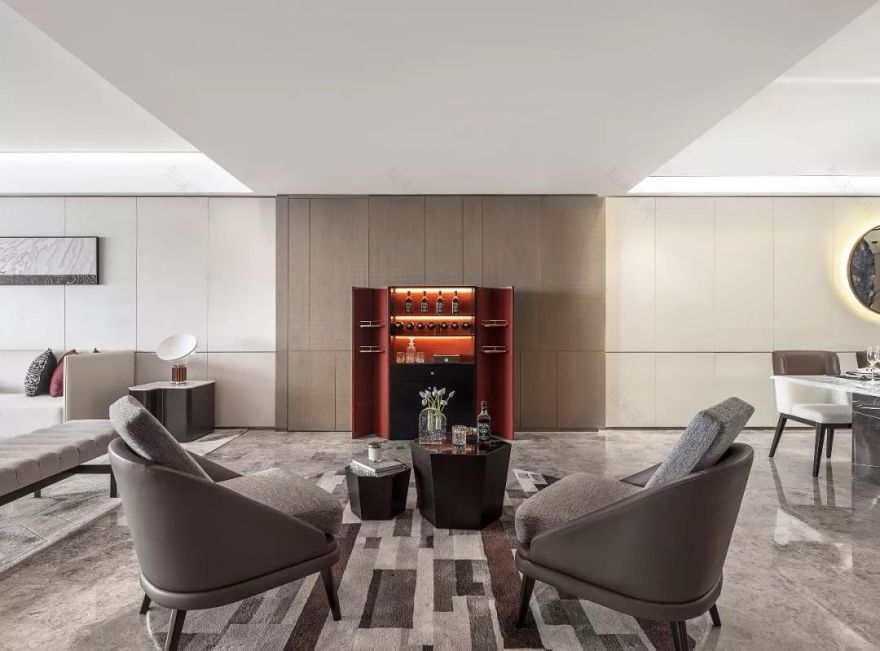 绍兴源盛·云锦中心大平层样板间-61