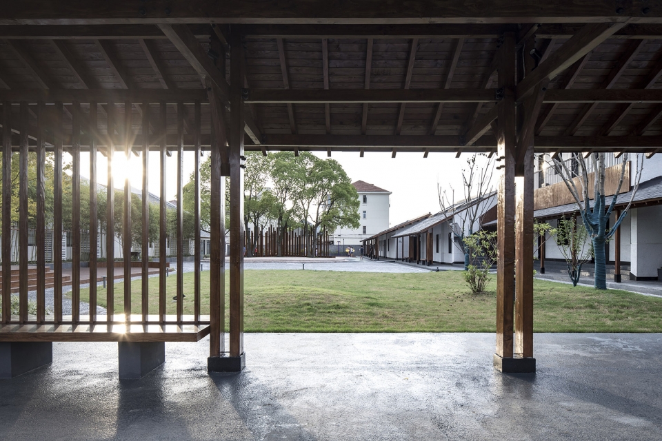 崇明岛侯家镇文化活动中心丨空间里建筑设计事务所-54