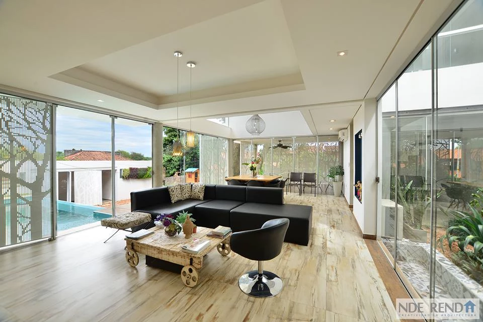 简约纯白住宅,融入自然的美感与功能-19